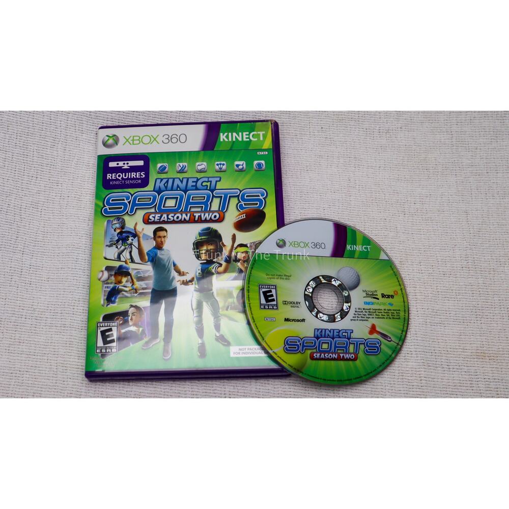 Microsoft Kinect Sports Season Two Game Cartridge for XBox 360